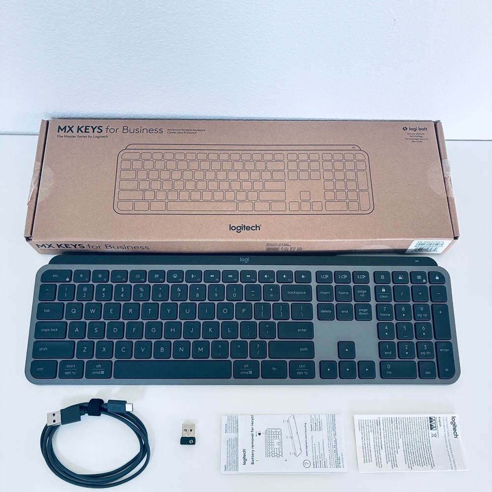 Brand New Logitech MX Keys for Business Wireless Keyboard